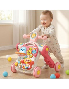 WOOPIE BABY 4in1: stumtuvas, vaikštynė, staliukas, paspirtukas, dviratukas 2