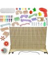 Masterkidz - Freestanding STEM WALL with XXL ball track