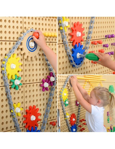 Masterkidz - Freestanding STEM WALL with XXL ball track