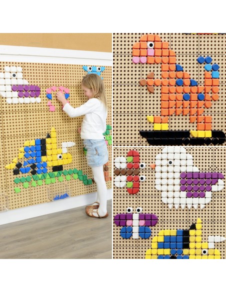 Masterkidz - Wolnostojąca ŚCIANA STEM z torem kulkowym XXL