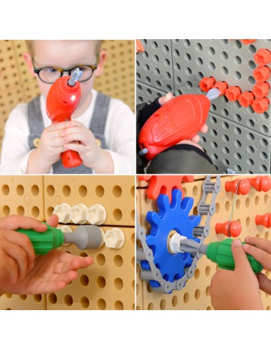 Masterkidz - Wolnostojąca ŚCIANA STEM z torem kulkowym XXL