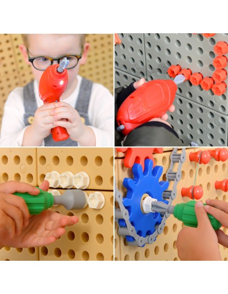 Masterkidz - Wolnostojąca ŚCIANA STEM z torem kulkowym XXL