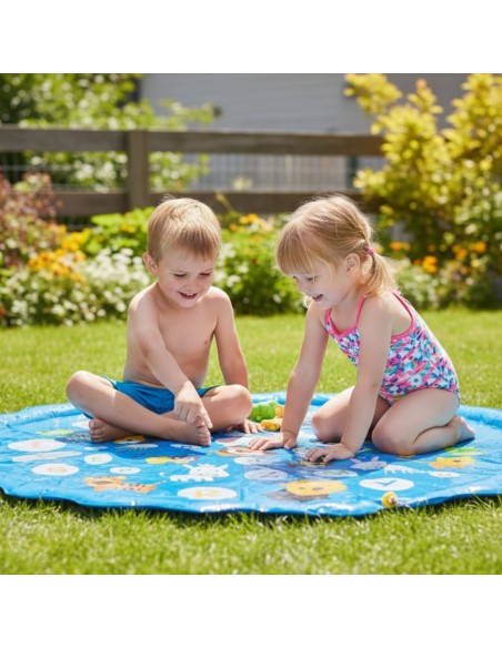 WOOPIE Water Fountain Mat with Sprinkler - Perfect for Summer