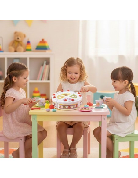 WOOPIE Tort Urodzinowy z Owoce do Krojenia i Słodkościami