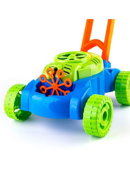 WOOPIE Kosiarka Bańki Mydlane z Dźwiękami i Płynem - Zabawka