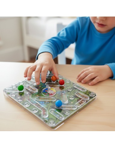 3D Gyvatės ir kopėčios Woopie – stalo žaidimas su kamuoliukais vaikams 3+