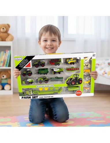 Woopie Set Traktoren und Landmaschinen – Bauernhof für Kinder