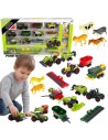Woopie Tractors Agricultural Machinery Set - Children's Farm
