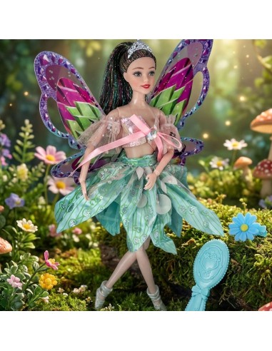 Emily Fairy Doll 29 cm with accessories, fairytale fun from WOOPIE ROYAL