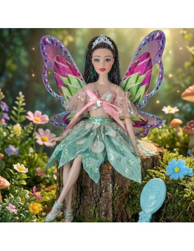 Emily Fairy Doll 29 cm with accessories, fairytale fun from WOOPIE ROYAL