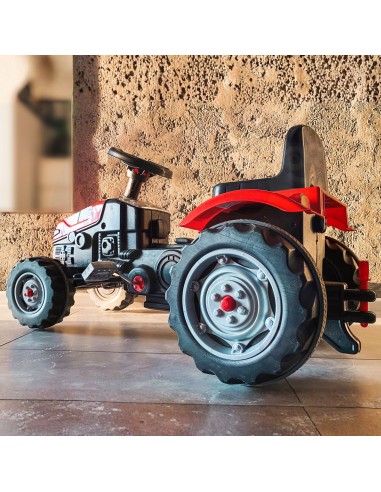WOOPIE traktorius pedalais Farmer GoTrac – tylūs ratai vaikams