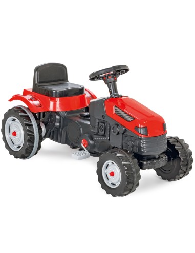 WOOPIE traktorius pedalais Farmer GoTrac – tylūs ratai vaikams