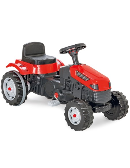 WOOPIE traktorius pedalais Farmer GoTrac – tylūs ratai vaikams