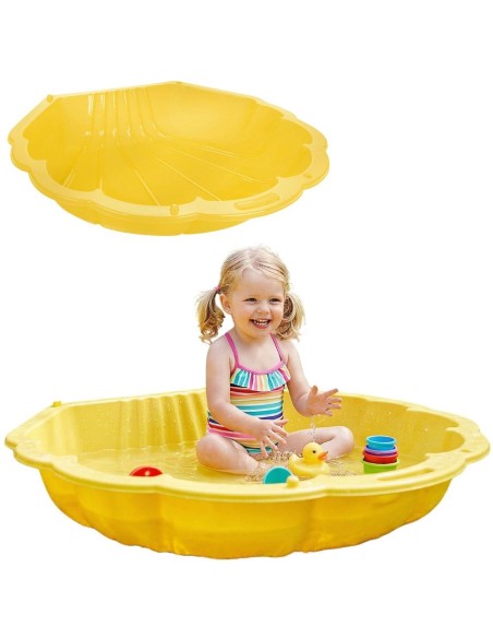 Yellow Shell Sandbox 2 in 1 - WOOPIE Dry Pool 1 pc.