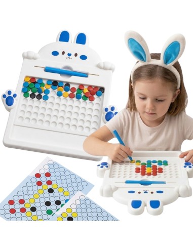 Tablica Magnetyczna WOOPIE Królik MagPad Montessori dla Dzieci