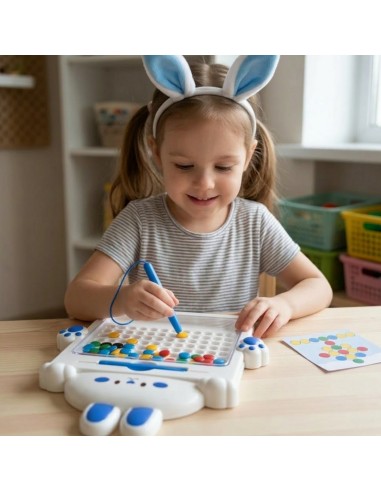 Magnettafel Mosaik Hase WOOPIE - Lernspielzeug
