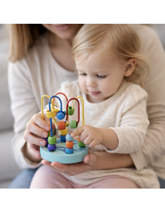 TOOKY TOY medinė motorinė kilpa – edukacinis pervertas 2