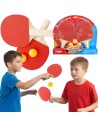 WOOPIE Paletki do Ping Pong + 3 Piłeczki - Zestaw Do Gry