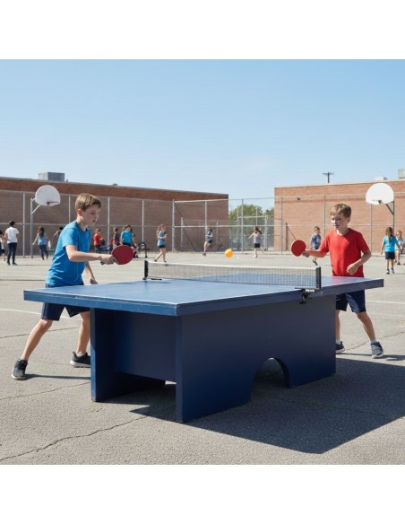 WOOPIE stalo teniso raketės „Ping Pong“ + 3 kamuoliukai – žaidimo rinkinys