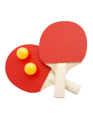 WOOPIE stalo teniso raketės „Ping Pong“ + 3 kamuoliukai – žaidimo rinkinys