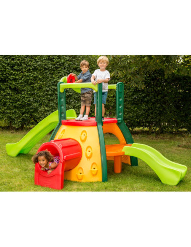 Little tikes Super Małpi Gaj kolor 2/1 Plac Zabaw Zjeżdżalnia