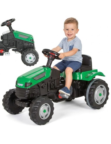 WOOPIE Trettraktor Farmer GoTrac mit geräuscharmen Rädern