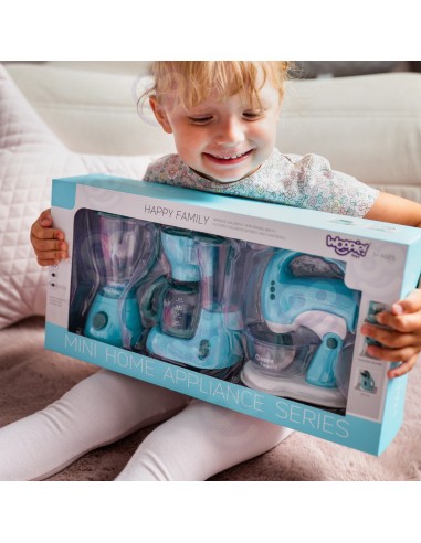 WOOPIE Haushaltsgeräte-Set 3in1 für Kinder - Mixer, Blender, Küchenroboter