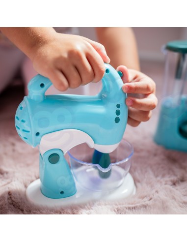 WOOPIE Haushaltsgeräte-Set 3in1 für Kinder - Mixer, Blender, Küchenroboter