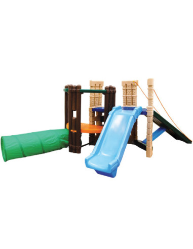 Little Tikes Plac Zabaw Przeplotnia ze Zjeżdżalnią