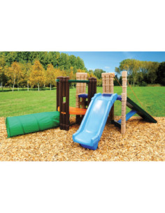 Little Tikes Plac Zabaw Przeplotnia ze Zjeżdżalnią 2