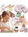 TOOKY TOY Sweet Cake Holzset Süßigkeiten in der Box