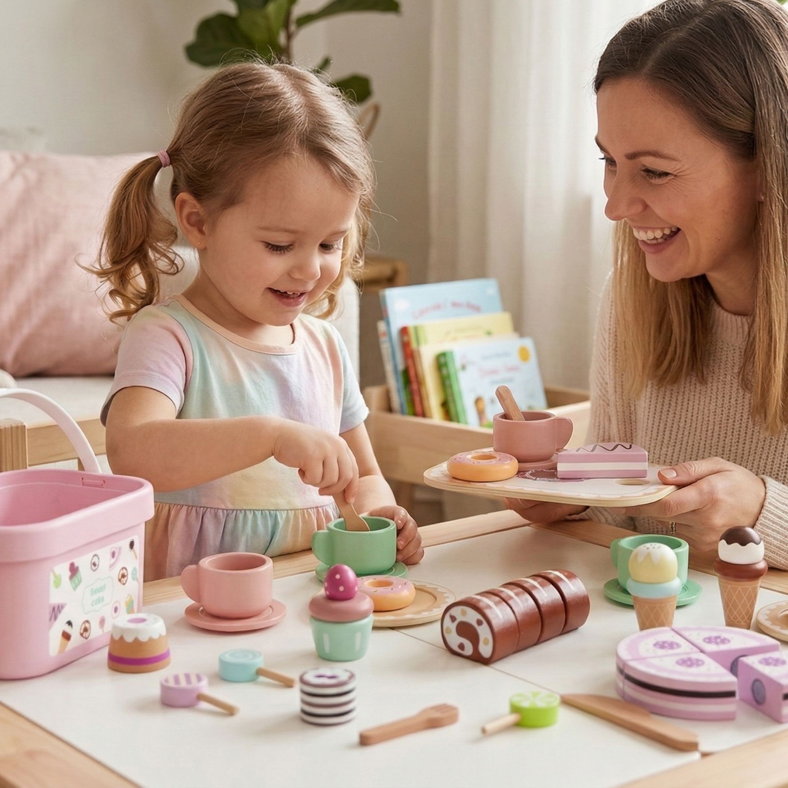 Słodka Drewniana Cukierenka Tooky Toy - 22 z 22