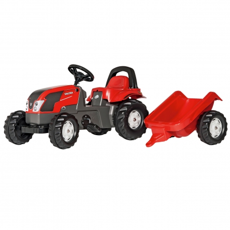 Rolly Toys Traktor na pedały Valtra z przyczepką