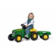 Rolly Toys kid Traktor John Deere z przyczepką