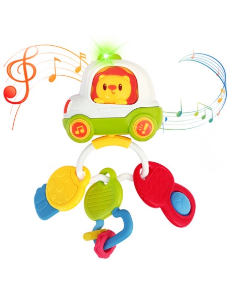Interactive toy Car Keys Teether Rattle Woopie