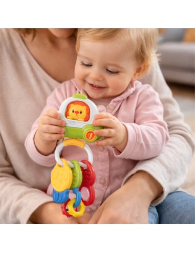 Interactive toy Car Keys Teether Rattle Woopie