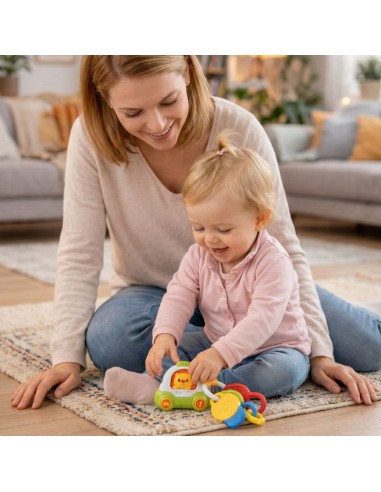 Interactive toy Car Keys Teether Rattle Woopie