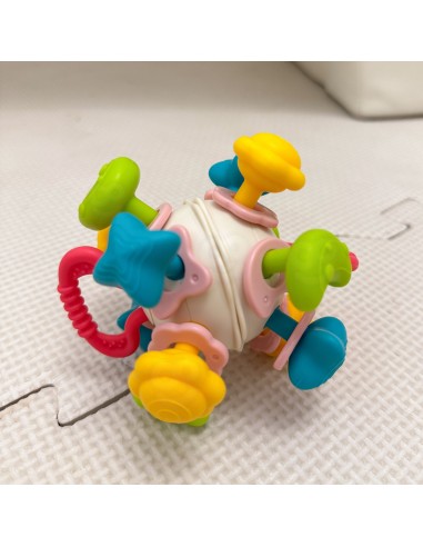 WOOPIE BABY Rassel 4in1 – Sensorisches Spielzeug für Babys 0m+