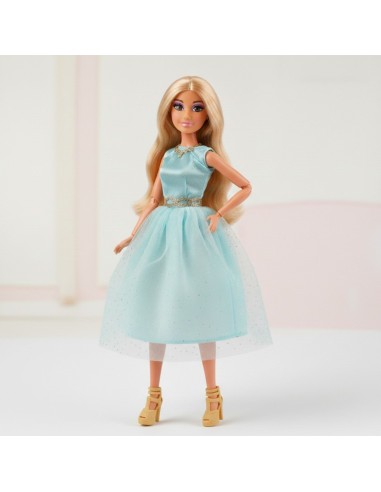 Lėlė Lily 30 cm Classic Woopie - Turkio spalvos suknelė, blondinės plaukai