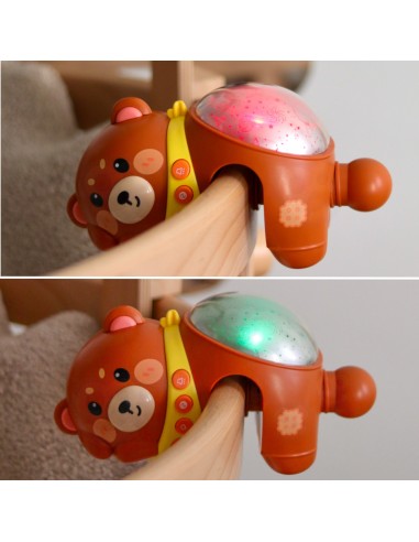 Woopie Star Projector Teddy Bear Sleeper for Babies – Perfect for Nighttime