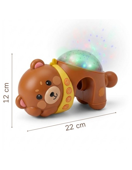 Sternprojektor Bär Einschlafhilfe für Babys – ideal für die Nacht Woopie