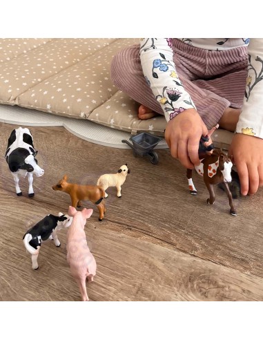 Figurki Zwierząt Farma Zestaw 3+ WOOPIE - Realistyczne Modele