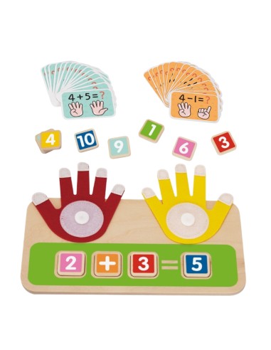 Liczymy na palcach Zabawka Edukacyjna Tooky Toy- Matematyka dla Dzieci