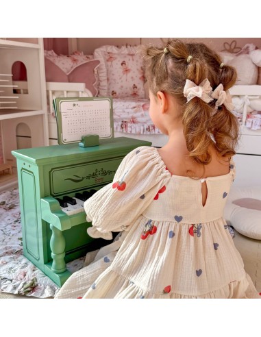 Vintage pianinas CLASSIC WORLD su mokymosi knygute – smagus užsiėmimas!
