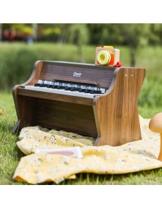 CLASSIC WORLD Drewniane Pianino + Książeczka do nauki 2