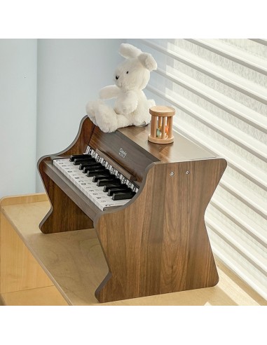 CLASSIC WORLD Drewniane Pianino Klasyczne z Książeczką do Nauki