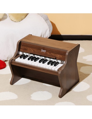 CLASSIC WORLD Medinis klasikinis pianinas su mokymosi knygelė