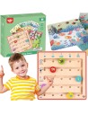 Tooky Toy Holzspiel „Zählen lernen – Tierchen“ – Lernspielzeug