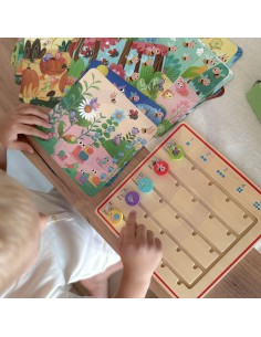 TOOKY TOY medinis žaidimas „Gyvūnėlių skaičiavimas“ – mokomasis žaislas 2