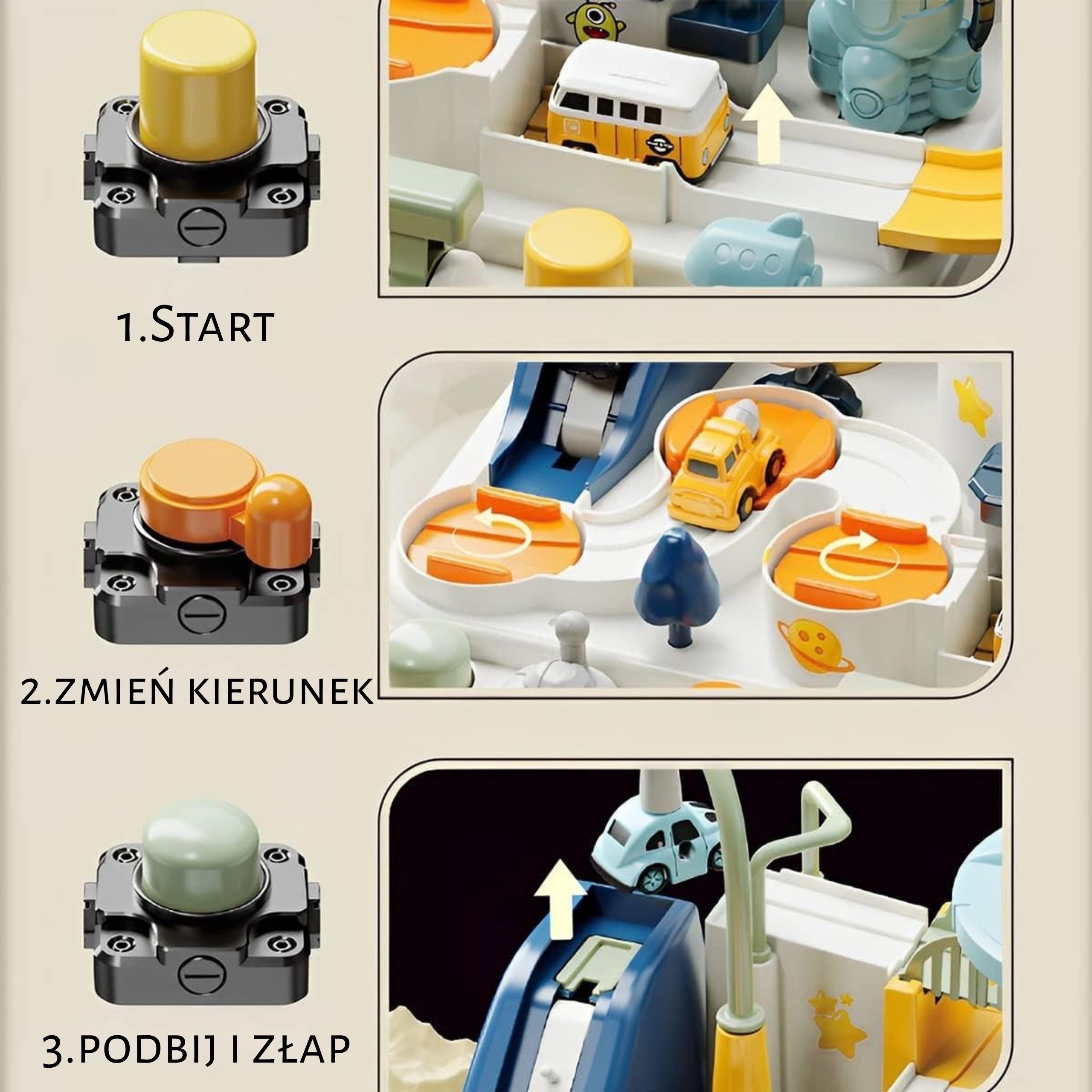 Interaktywny tor samochodowy "kosmiczna przygoda" - 25 z 27
